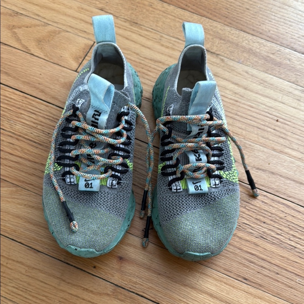 Nike Space Hippie 01 Healing Jade Grey Multicolor